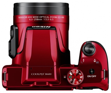     Nikon Coolpix B600 Red - 