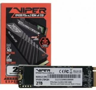 SSD- Patriot 2TB M.2 2280 Viper VP4300 VP4300L2TBM28H