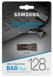    Samsung BAR Plus 128Gb titan gray - 