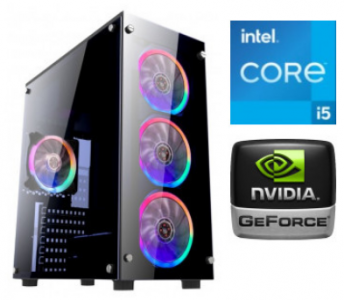 ��������� ���� TopComp AK 121970652 Intel Core i5 12600KF/H610/16/SSD 1000/NVIDIA GeForce RTX 3050 8gb/��� ��/black