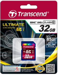     Transcend Ultimate SDHC 32Gb UHS-I - 