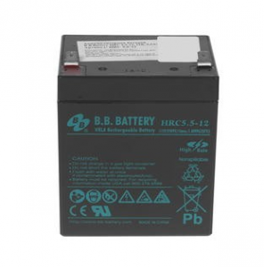 ���� ������ �������������� ������� B.B. Battery HRC 5.5-12 12V 5Ah ��������-�������� ������������