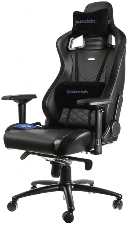 Noblechairs EPIC NBL PU BLU 002 PU Leather Black blue .120 49 59 56 135