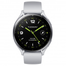- Xiaomi Watch 2 Silver Case With Gray TPU Strap