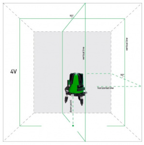  ADA 3D Liner 4V (00531) green