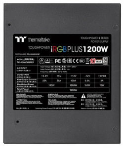   Thermaltake Toughpower iRGB Plus 1200W Platinum