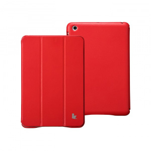 ����� JisonCase Classic Smart Cover for iPad mini red