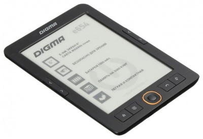   Digma E654 6" E-Ink Carta/4Gb/microSDHC 