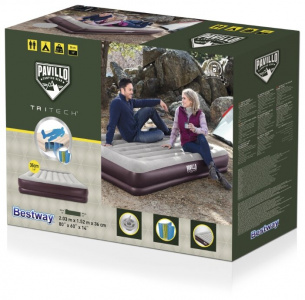 ���� ������ ������� �������� Bestway Tritech Airbed Queen 67699 ��������-�������� ������������