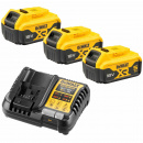  DeWALT DCB1104P3:  DCB1104 + 3  DCB184 (DCB1104P3-QW) /