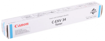 ���� ������ �������� �������� Canon C-EXV 34 C, Blue ��������-�������� ������������