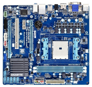   Gigabyte GA-A75M-D2H (rev. 1.0)