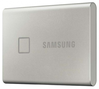   SSD-  Samsung 1 Portable SSD T7 Touch Silver - 