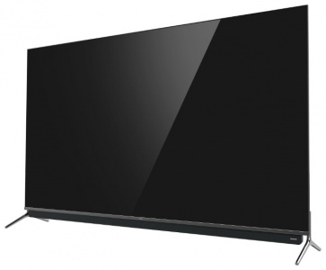 - TCL 55C815, dark metallic