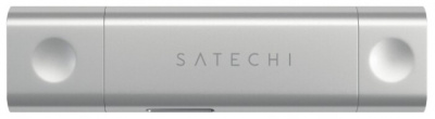    Satechi Aluminum Type-C USB 3.0 and Micro/SD, silver - 