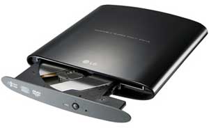      LG GP08NU20 Super-Multi Portable Slim Black - 