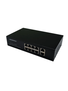 ���������� Neomax NMS-110PoE-1000-S ������, �������������, 10 ������ 1000 Mbps, 8xPoE+, 220W, ������