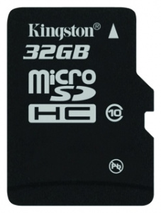 ���� ������ ����� ������ Kingston microSDHC 32Gb ��������-�������� ������������