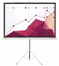 Экран для проектора Cactus CS-PST-180x180 Triscreen (1:1) white