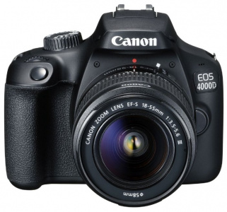     Canon EOS 4000D KIT (18-55mm DC III) Black - 