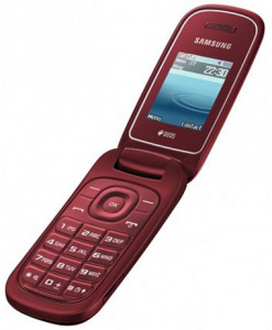     Samsung E1272, Red - 