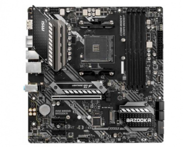Материнская плата MSI MAG B550M BAZOOKA microATX (mATX), чипсет AMD B550 • • 4x DDR4 (до 128 Гб) — купить за 11590 руб.