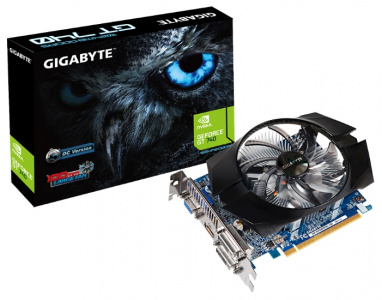  GIGABYTE GeForce GT 740 1072Mhz PCI-E 3.0 1024Mb