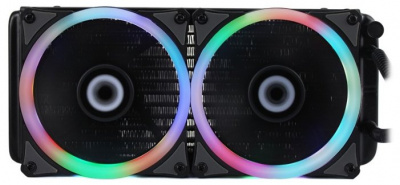 Система охлаждения GameMax Iceberg 240 RGB для процессора • СЖО: да • Вентилятор(ы): 2 (120x120x25 мм) • 4-pin PWM — купить за 3475 руб.