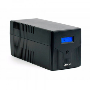 ���� ������ ��� ������� SKAT-UPS 1000-IN-2x7 456 ������ Line-interactive, 1000��/600��, �� ���, LCD-����, 2x EURO + 2� C1 ��������-�������� ������������