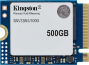 SSD- Kingston NV3 500Gb (SNV3SM3/500G) , M.2 2230, PCI-E 4.0 x4, 3D TLC, 5000/3000