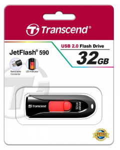    JetFlash 590 32Gb, USB 2.0,  - 
