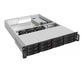 ������ ��������� ExeGate Pro 2U660-HS12/1U-600ADS (EX293396RUS), black/silver
