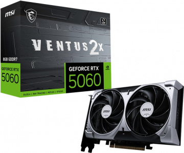 ���������� MSI GeForce RTX 5060 8G VENTUS 2X ������/�����������