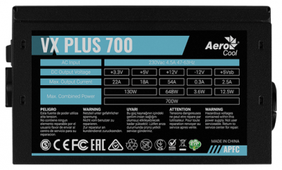 ���� ������� AeroCool VX Plus 700W