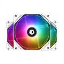   ID-COOLING TF-12025-ARGB-TRIO-SNOW (3 in 1) snow-white