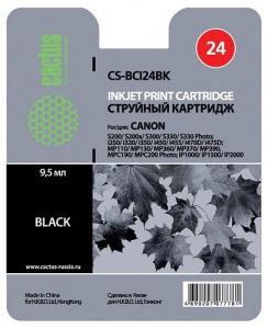     Cactus CS-BCI24BK, Black - 