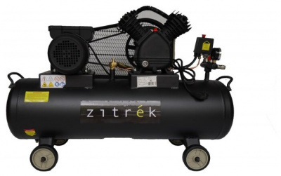 Компрессор Zitrek z3k440/100 электрический привод ременной, цилиндров 2 10 бар 2.2 кВт ресивер 100 л — купить за 21990 руб.