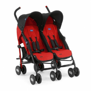      / Chicco Echo Twin Stroller Garnet - 