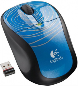 ���� ���� Logitech M305 Blue Swirl ��������-�������� ������������