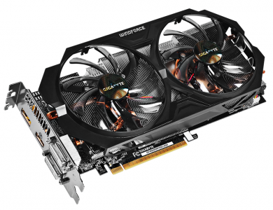  Gigabyte GV-R9285WF2OC-2GD (AMD Radeon R9 285, 2Gb, 256bit)