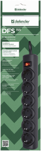 ���� ������ ������� ������ Defender DFS 155, black ��������-�������� ������������