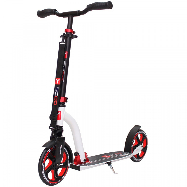 Самокат внутри как выглядит Самокат 2-х колесный Y-Scoo RT 215 Monterey red/white Самокат * нагрузка до 100 
