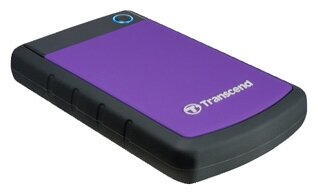 Фото товара Жесткий диск внешний 1Tb Transcend StoreJet TS1TSJ25H3P 2.5", USB 3.0 purpur интернет-магазина ТопКомпьютер