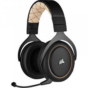 ���� ������ ��������� ������������ Corsair Gaming HS70 PRO WIRELESS Cream ��������-�������� ������������