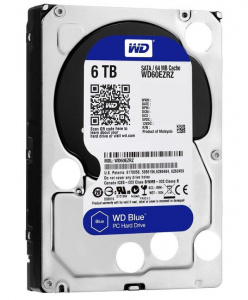   Western Digital WD60EZRZ (6000Gb, SATA-III 3.5'', 5400 /), WD Blue Desktop