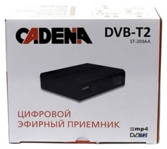  Cadena ST-203AA DVB-T2, black