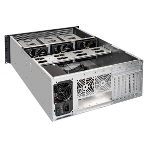 ������ ��������� ExeGate Pro 4U650-18 RM 19" 4U, 1100��, USB, black/silver