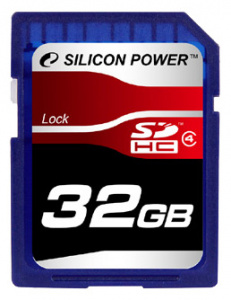 Фото товара Карта памяти Silicon Power SDHC 32Gb интернет-магазина ТопКомпьютер