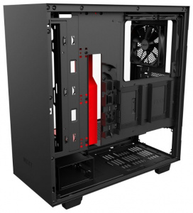    NZXT H500 CA-H500B-BR Black/Red