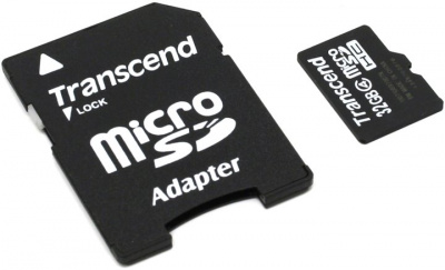     Transcend MicroSDHC 32Gb lass 4 + SD- (TS32GUSDHC4) - 